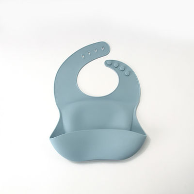 Comfortable Soft Personalized Silicone Bib Waterproof For Baby Drinking Eating