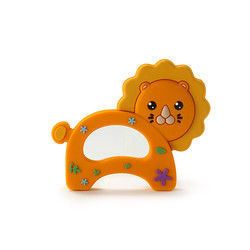 Animal Cat Kitten Silicone Baby Teether BPA Free For Toddler Teething