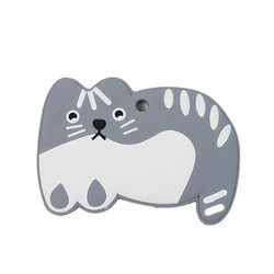 Animal Cat Kitten Silicone Baby Teether BPA Free For Toddler Teething