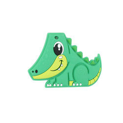 Food Grade Silicone Baby Toy Teether Cartoon Pattern For Soothing Teething