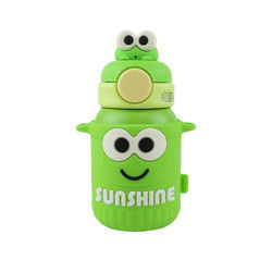550ml Stainless Steel Thermos Cup With  Food Grade Silicone Cover