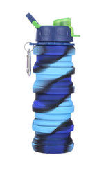 500ml Eco Friendly Silicone Water Bottle For Sport Travel Drinking