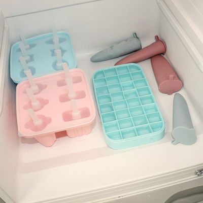 BPA Free Personalised Silicone Molds For Popsicle Ice Lolly Making