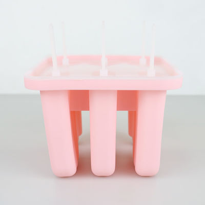 Family DIY Ice Cream Mold Tray With Food Grade Soft Silicone Material