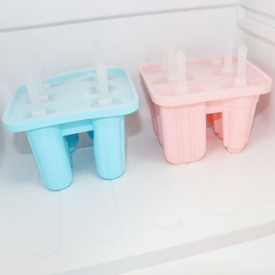 Family DIY Ice Cream Mold Tray With Food Grade Soft Silicone Material