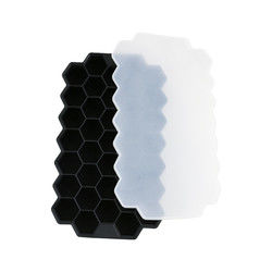 BPA Free Honeycomb Ice Cube Mold , Food Grade Rubber Ice Cube Trays