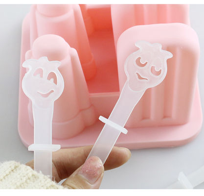 Ice Lolly Personalised Silicone Molds Sustainable With Panton Color