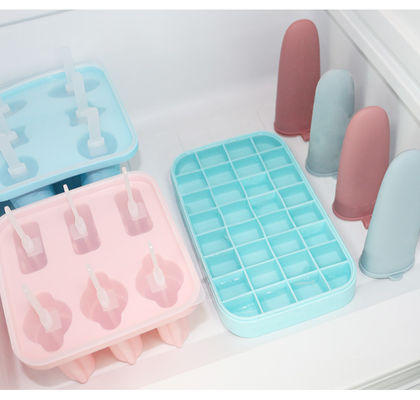 Ice Lolly Personalised Silicone Molds Sustainable With Panton Color