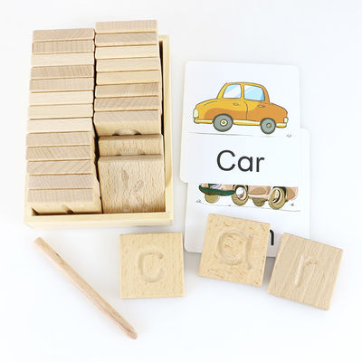 26 Alphabet Letters Children Wooden Toys Educational For Children Students