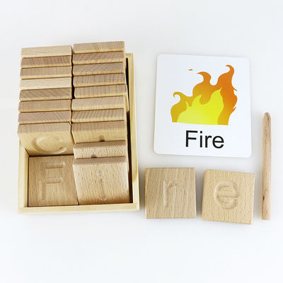 26 Alphabet Letters Children Wooden Toys Educational For Children Students