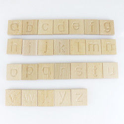 26 Alphabet Letters Children Wooden Toys Educational For Children Students