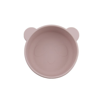 Cute Food Grade Silicone Bowl Set Waterproof For Baby Feeding