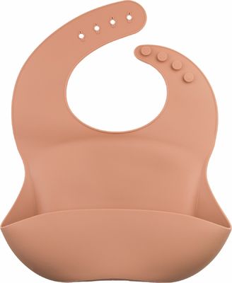 Customized Logo Silicone Baby Bib , Waterproof Feeding Bibs For Girls Boys