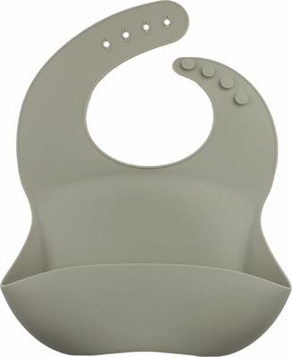 Customized Logo Silicone Baby Bib , Waterproof Feeding Bibs For Girls Boys