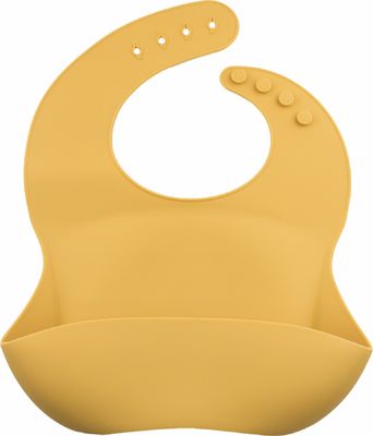 Adjustable Silicone Catcher Bib Safe Soft For Baby Kids Feeding