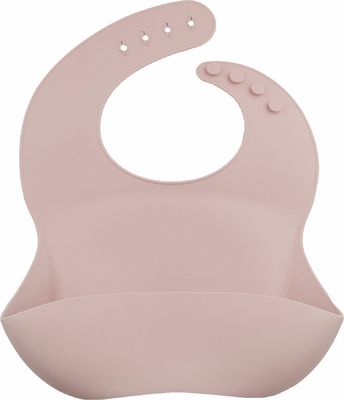 Adjustable Food Grade Silicone Baby Bib For Toddlers Feeding
