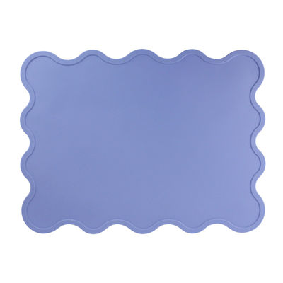 Baby Toddler Silicone Non Slip Table Mat With Custom Laser Logo Debossed Printing