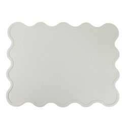 Baby Toddler Silicone Non Slip Table Mat With Custom Laser Logo Debossed Printing