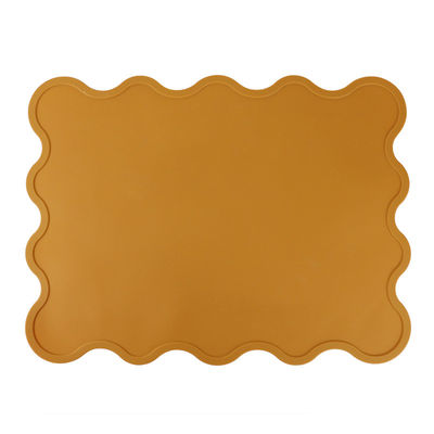 Custom Pantone Color Kids Silicone Placemat For Toddler Dinning Feeding
