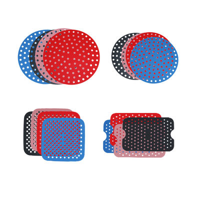 Food Grade Silicone Kitchenware Set , Heat Resistant Air Fryer Silicone Mat