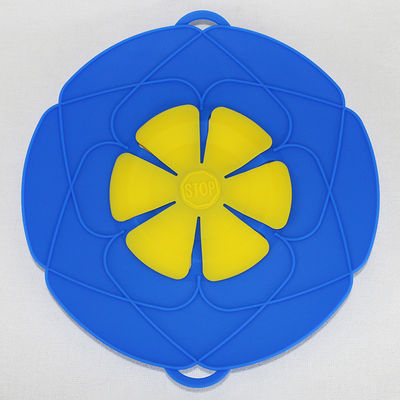 Multi Function Silicone Pot Cover Heat Resistant Anti Spill For Kitchen