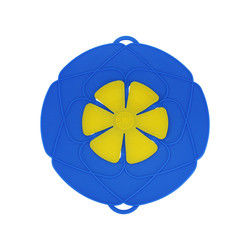 Multi Function Silicone Pot Cover Heat Resistant Anti Spill For Kitchen