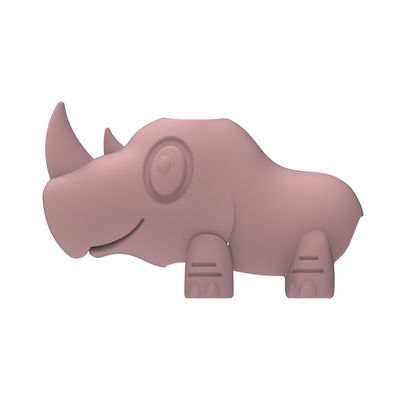Pantone Colors Bathtub Water Spout Cover BPA Free Cartoon Cute Rhino Shape