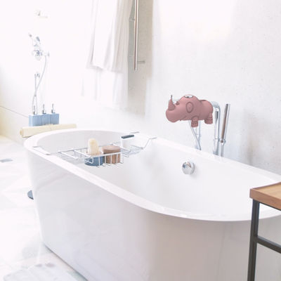 Pantone Colors Bathtub Water Spout Cover BPA Free Cartoon Cute Rhino Shape