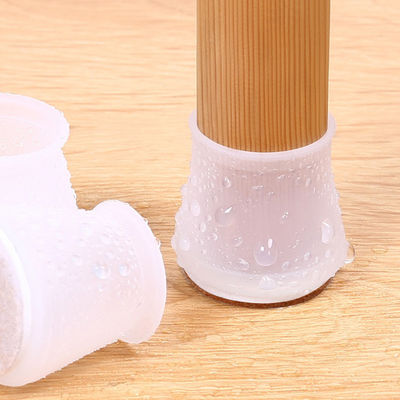 Eco Friendly Custom Made Silicone , Soft Rubber Silicone Chair Leg Protectors
