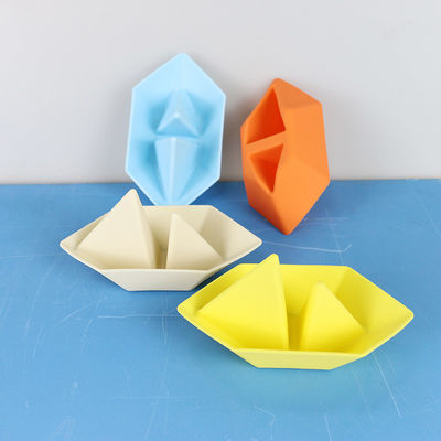 Floating Bath Silicone Boat Set Water Toys Bpa Free Food Grade