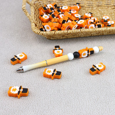 Cute Cartoon Silicone Gnomes Focal Beads 100 Pcs Custom Low MOQ