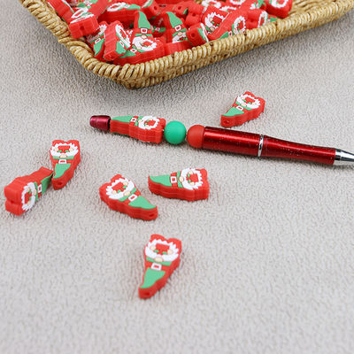 Cute Cartoon Silicone Gnomes Focal Beads 100 Pcs Custom Low MOQ
