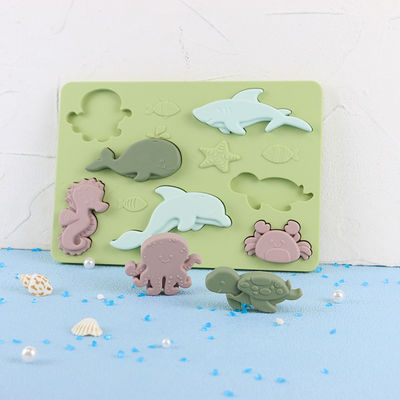 Ocean World Silicone Puzzle BPA Free Eco Friendly For Kids Education