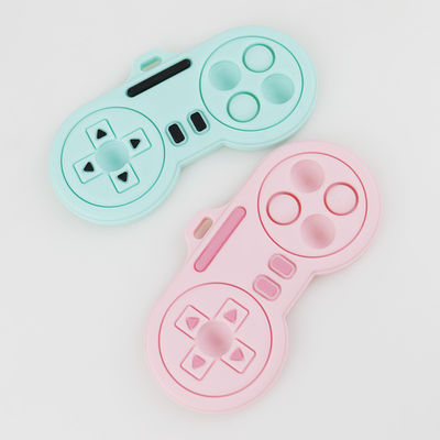 Baby Teething Products - Washable Various Colors custom cute cartoon player controller shape silicone teethers toys