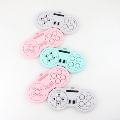 Baby Teething Products - Washable Various Colors custom cute cartoon player controller shape silicone teethers toys