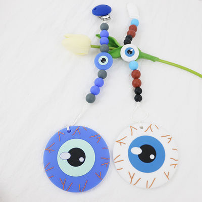 Soft And Flexible Silicone Teether for 0-36 Months Baby DIY silicone teether keychains for halloween