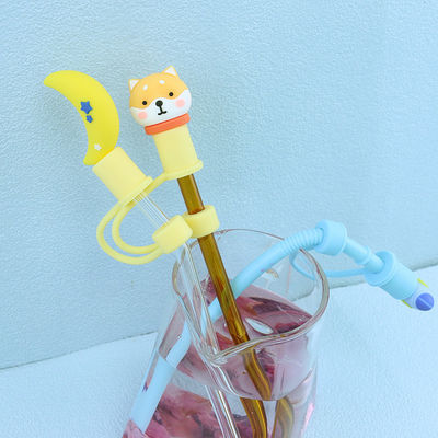 Wholesale available Straw Topper Charms for Different Material Size Straw Sippy