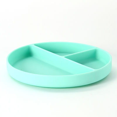 FDA Approved Toddler Silicone Plates Durable Non Toxic Heat Resistant