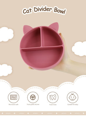 Round Silicone Children'S Placemats -40℃~230℃ Temperature Range