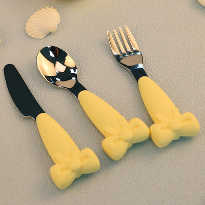 Baby Silicone Tableware Set Self Feeding Easy Clean Up Heat Resistant