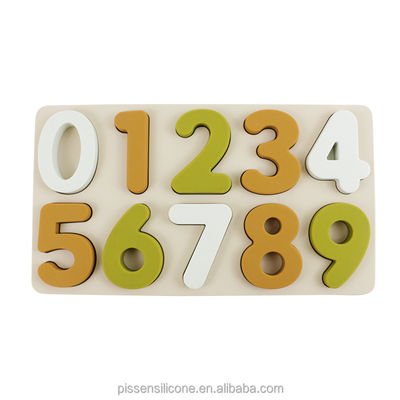 Smooth Silicone Educational Puzzle With Non-Toxic And Eco-Friendly Material