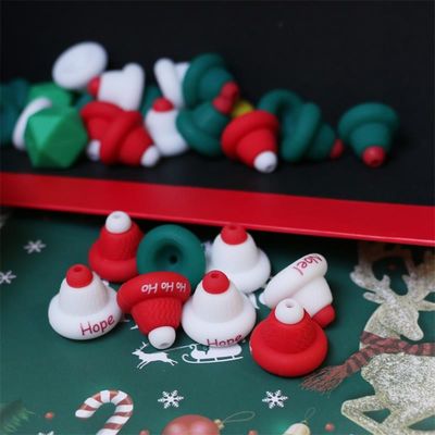 Paisen manufacturer Custom durable fun Christmas series beads 100% Safe Silicone Focals for Professional
