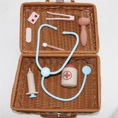 ODM Silicone Infant Toys With Doctor Role Playing Functionality 8-Piece Role Play