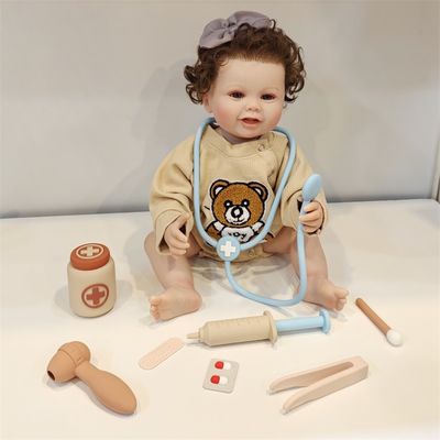 ODM Silicone Infant Toys With Doctor Role Playing Functionality 8-Piece Role Play