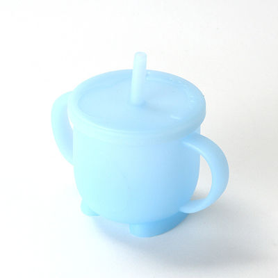 Safe Food Grade Baby Silicone Cup For Easy And Comfortable Feeding