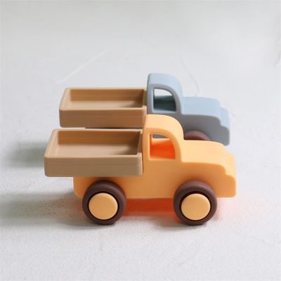 Customized Baby Silicone Car Toys Running Silicone Vehicle Cars Kids Playing