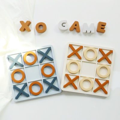Wholesale Full Silicone XO Puzzles Custom Logo Brand Baby Educational Silicone Puzzle Toys