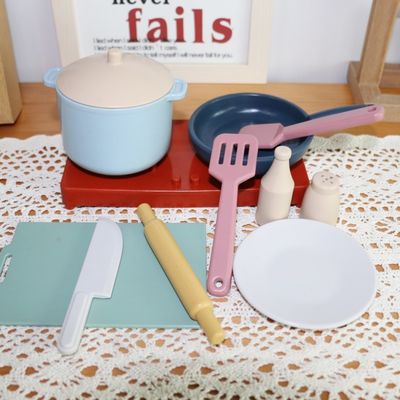 Factory New Arrival Pretend Play Set Kitchen Toys Montessori Education Silica Gel Kitchen Silicone Toy