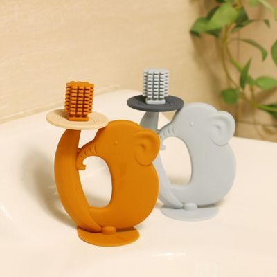 Silicone Baby Teether BPA Free Soft Texture Soothes Sore Gums Teething Relief  Silicone Teether Safe For Baby Toys