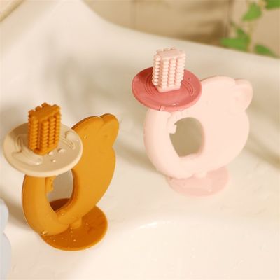 BPA Free Teether Silicone Soft Texture Easy To Hold Helps With Teething Pain Relief Best Baby Teething Toys